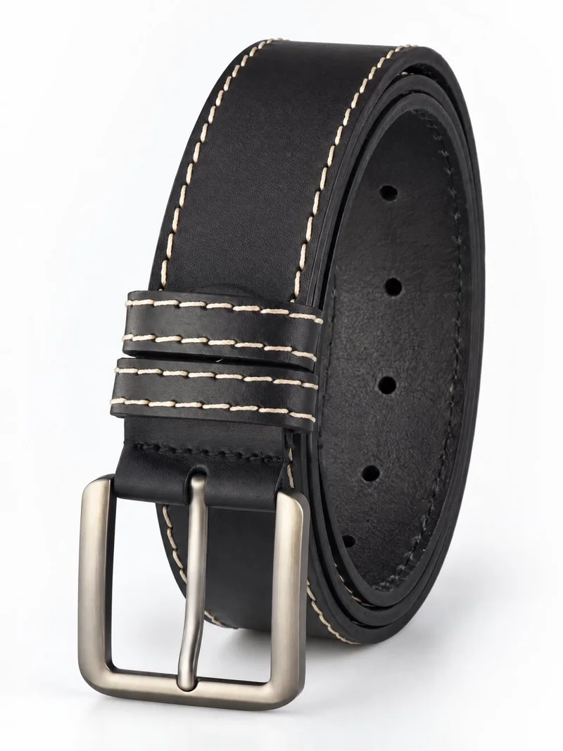 Sergio Belotti belt SB-0024-01, Black — Photo 1 of 4