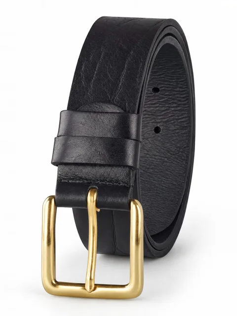 Sergio Belotti belt SB-0501-01, Black — photo 1