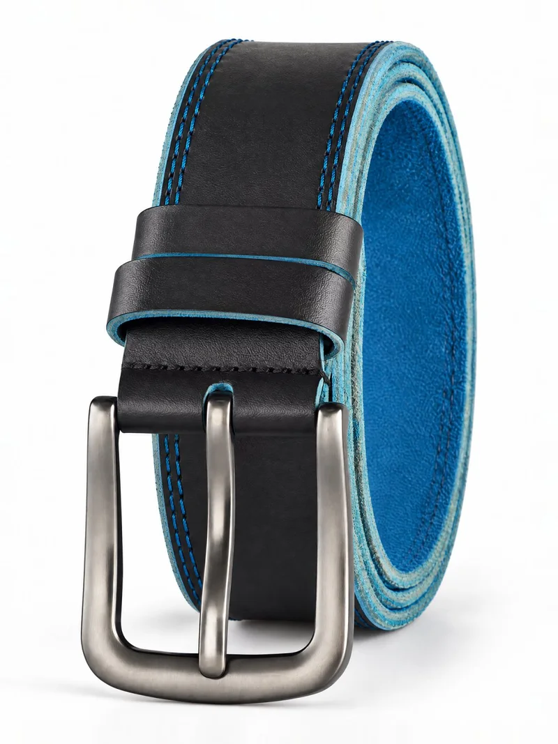 Sergio Belotti belt SB-0052-03, Blue — Photo 1 of 1