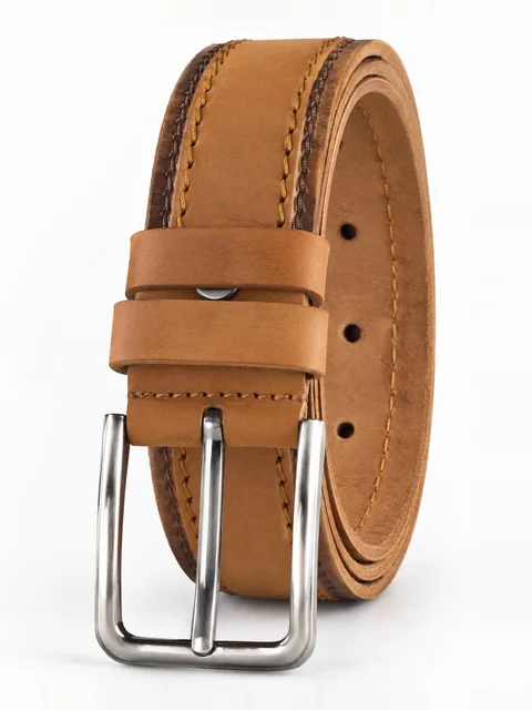 Sergio Belotti belt SB-0029-06, Cognac — photo 1