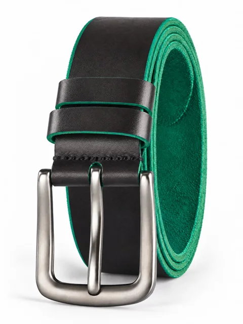Sergio Belotti belt SB-0050-04, Green — photo 1
