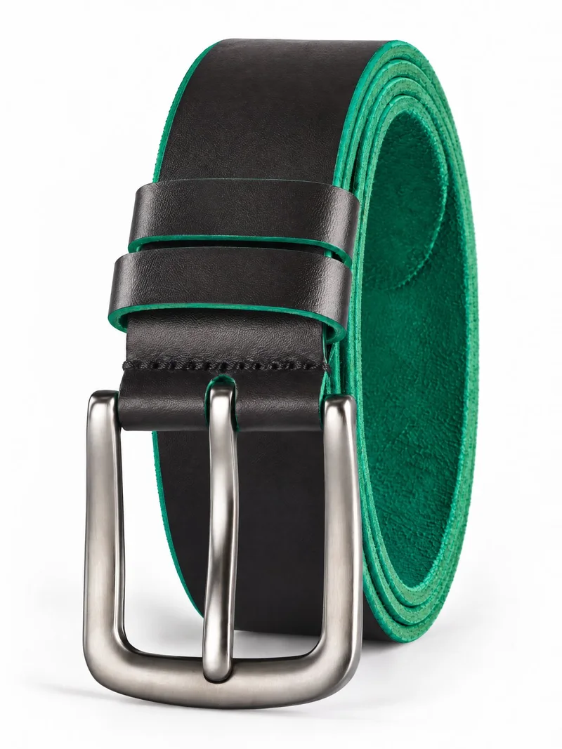 Sergio Belotti belt SB-0050-04, Green — Photo 1 of 1