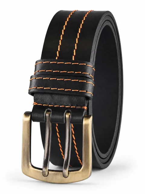 Sergio Belotti belt SB-0520-01, Black — photo 1