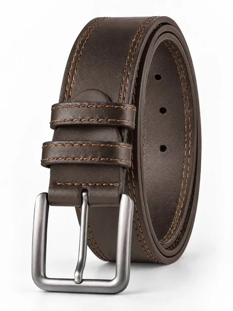 Sergio Belotti belt SB-0021-02, Brown — photo 1