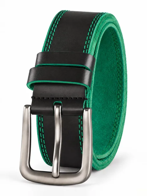 Sergio Belotti belt SB-0052-04, Green — photo 1