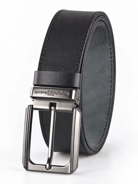 Sergio Belotti belt SB-0041-01, Black — photo 1