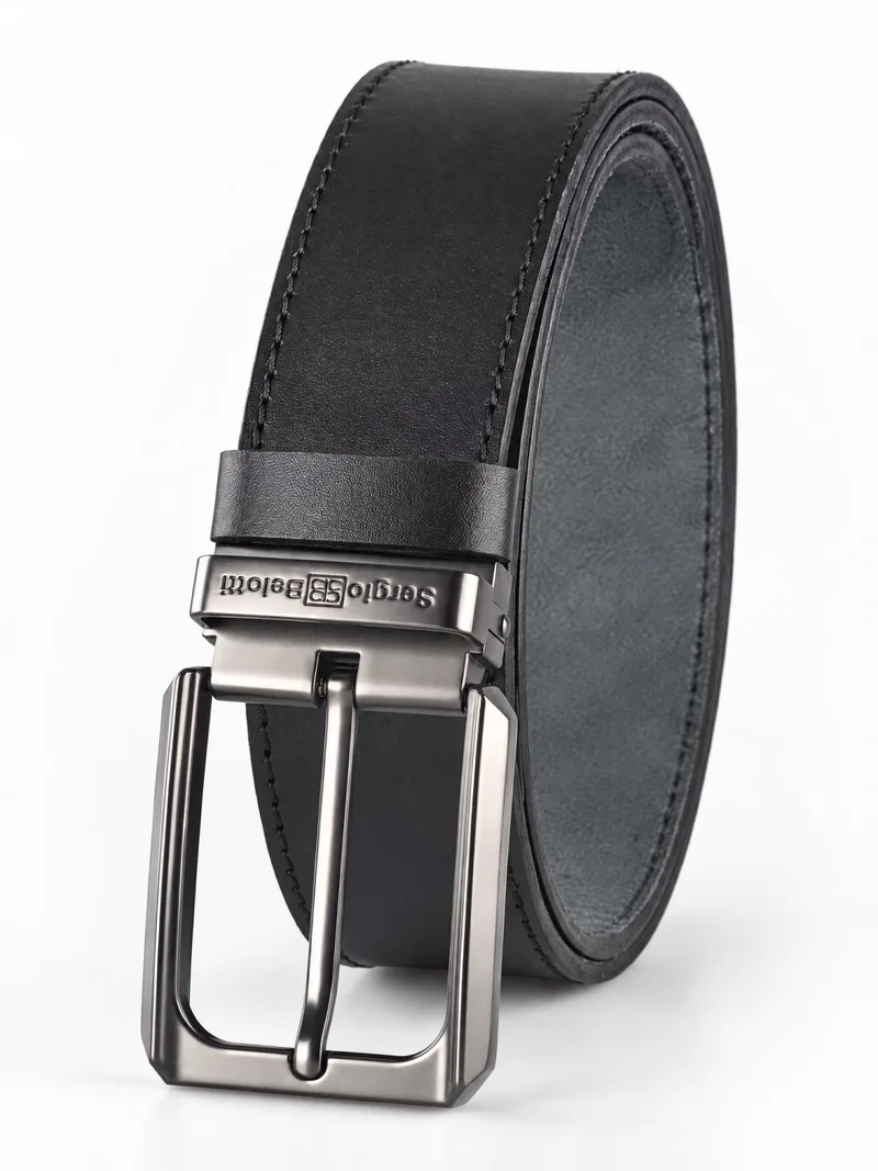 Sergio Belotti belt SB-0041-01, Black — Photo 1 of 1