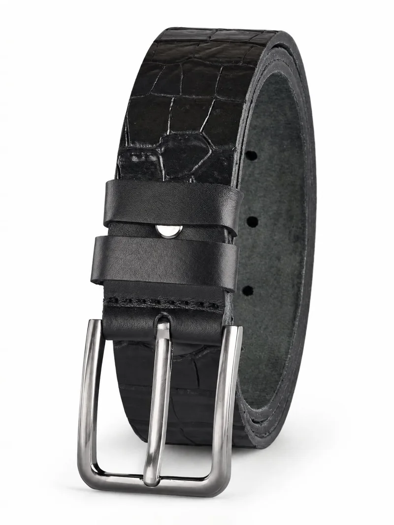 Sergio Belotti belt SB-0408-01, Black — Photo 1 of 5