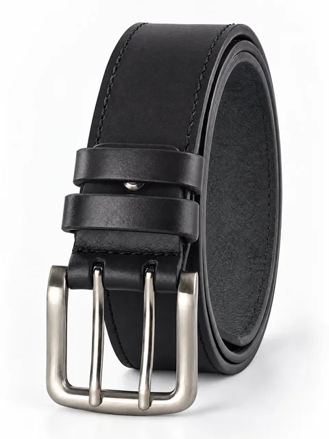 Sergio Belotti belt SB-0011-01, Black — photo 1
