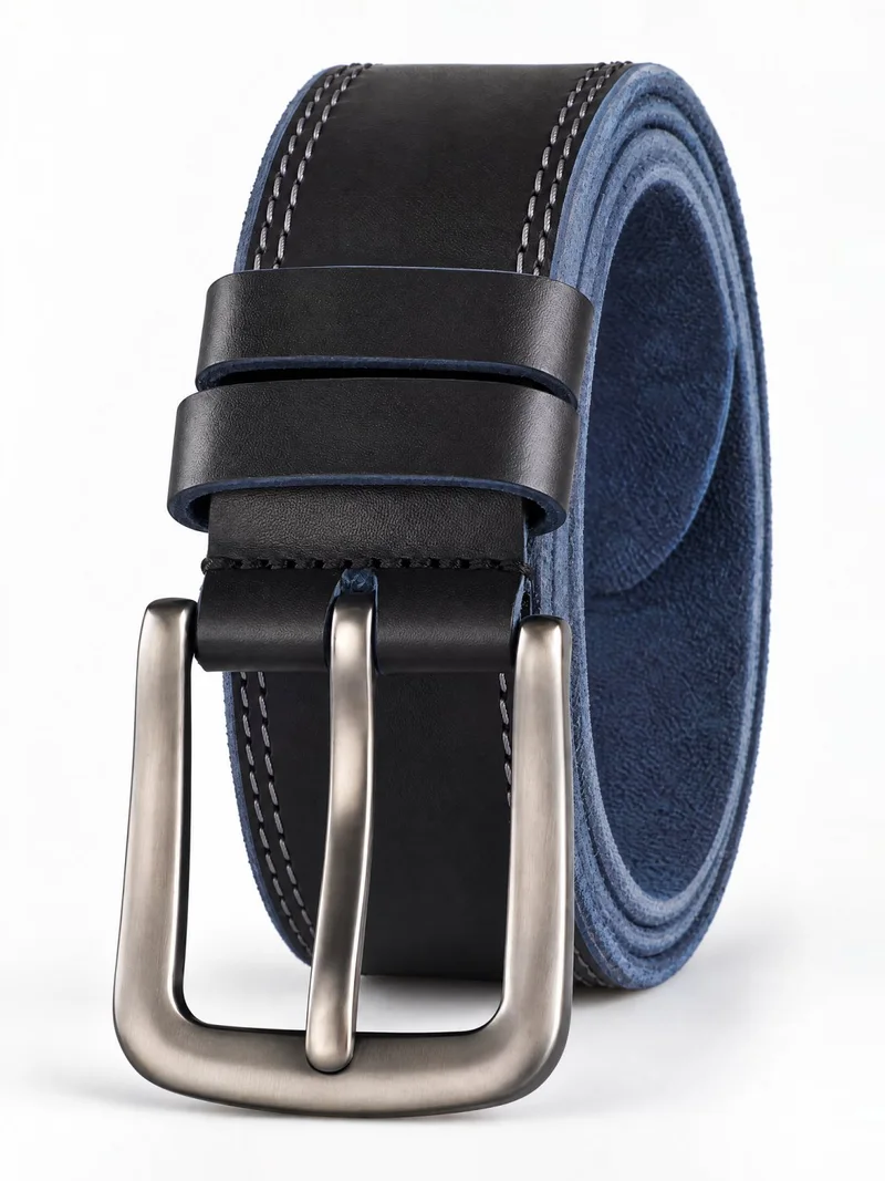 Sergio Belotti belt SB-0052-07, Navy — Photo 1 of 1