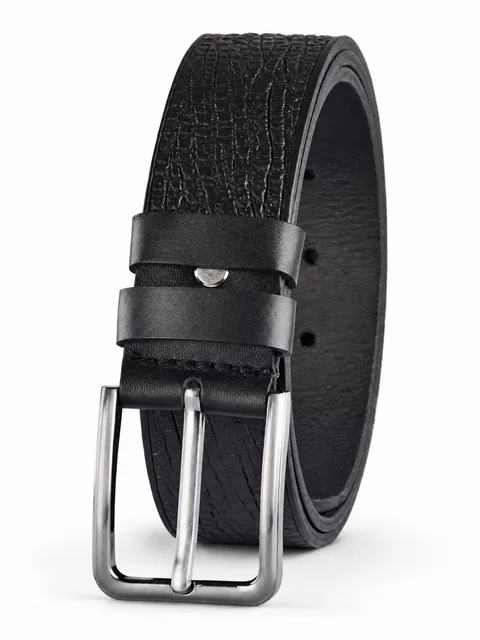 Sergio Belotti belt SB-0409-01, Black — photo 1