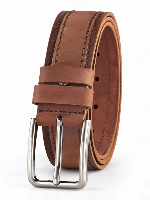 Sergio Belotti belt SB-0029-10, Light brown — photo 1