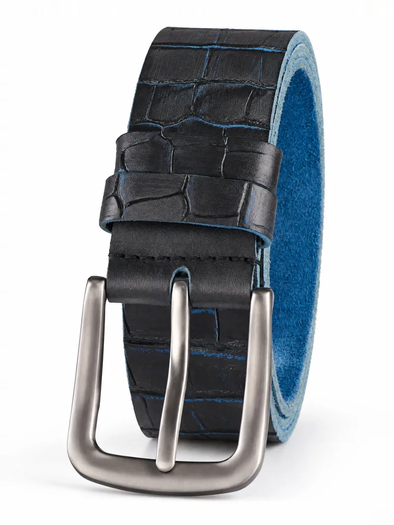 Sergio Belotti belt SB-0053-03, Blue — Photo 1 of 1