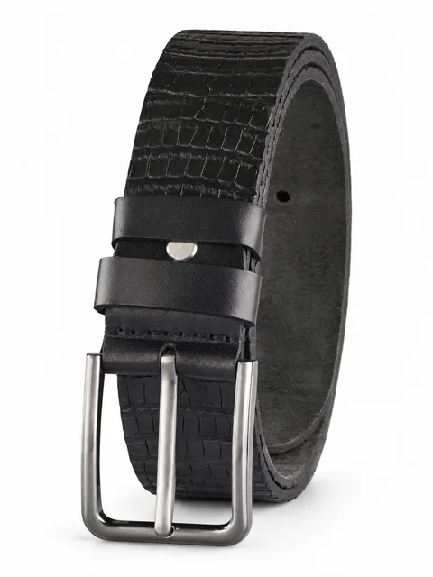 Sergio Belotti belt SB-0412-01, Black — photo 1