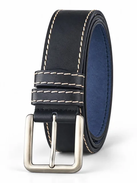 Sergio Belotti belt SB-0024-03, Blue — photo 1
