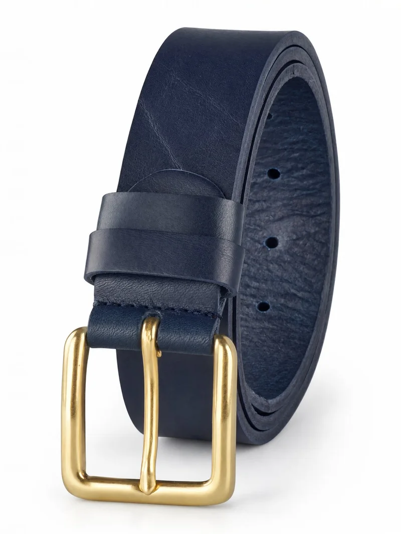 Sergio Belotti belt SB-0501-03, Blue — Photo 1 of 6