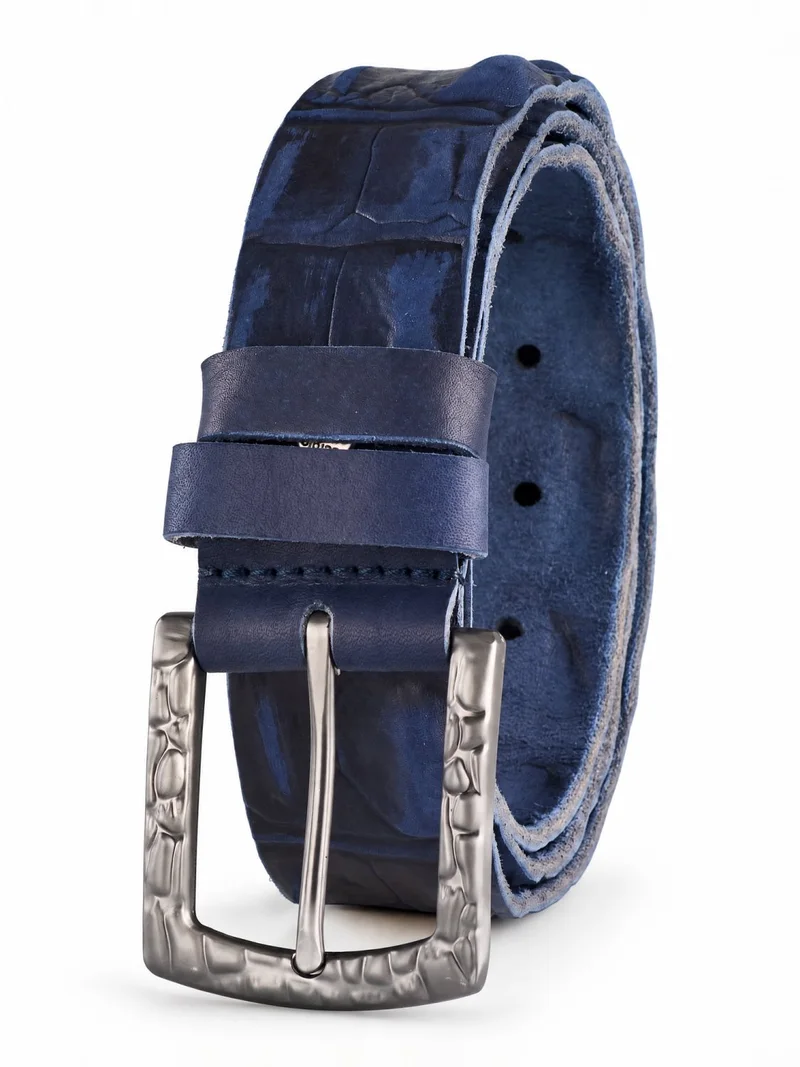 Sergio Belotti belt SB-0054-03, Blue — Photo 1 of 1