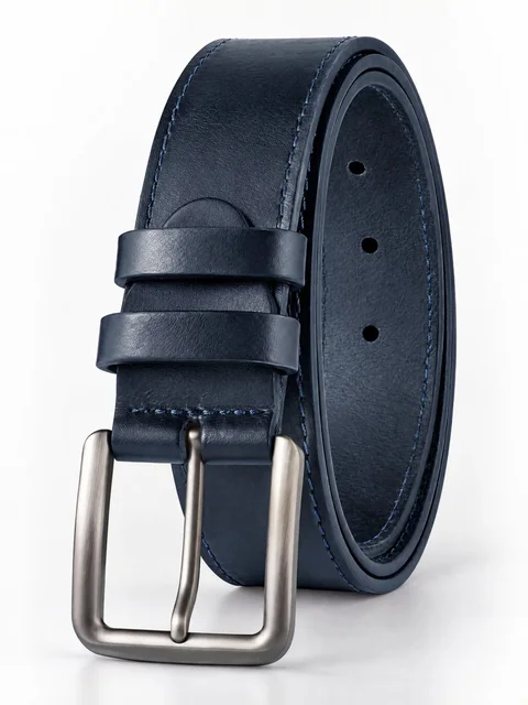 Sergio Belotti belt SB-0004-03, Blue — photo 1
