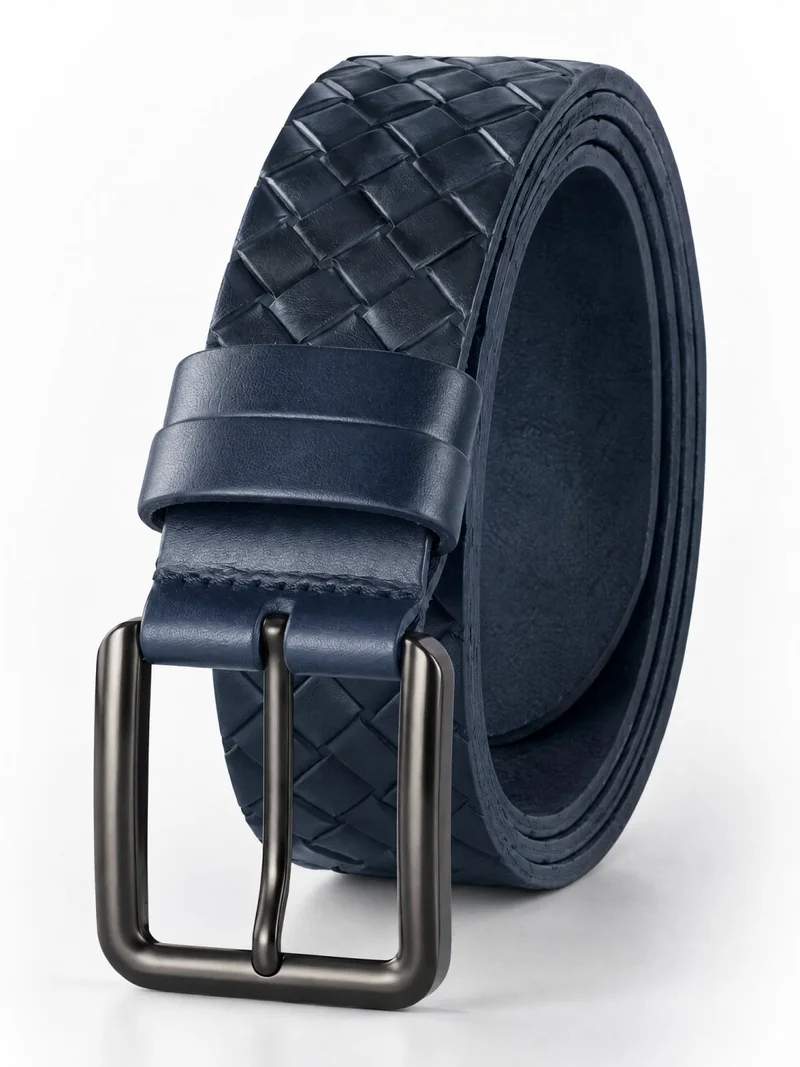 Sergio Belotti belt SB-0003-03, Blue — Photo 1 of 10