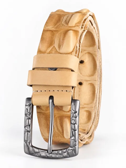 Sergio Belotti belt SB-0054-09, Beige — photo 1